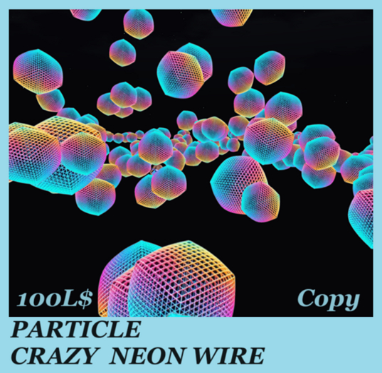 PARTICLE CRAZY  NEON WIRE