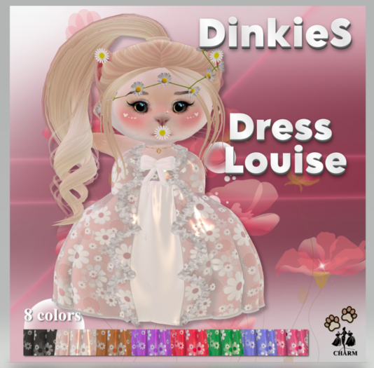 !!!CHARM Dinkies Dress Louise 8 colors
