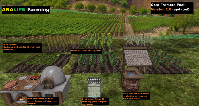 [ARALIFE]  CORE FARMERS PACK V.2.0 (updated)