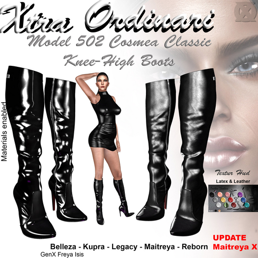 *XO* 502 Cosmea Classic Knee-HighBoots