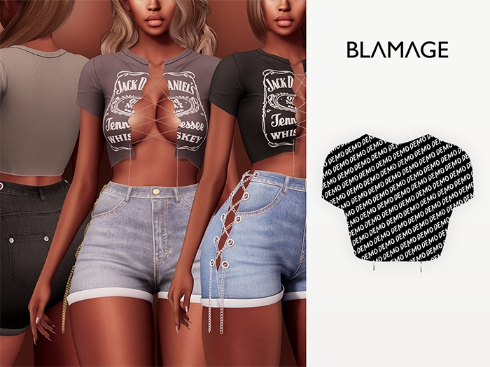 Blamage - Vixen Chain Top - DEMO