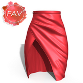 Fuchsia Formal Skirt Reborn