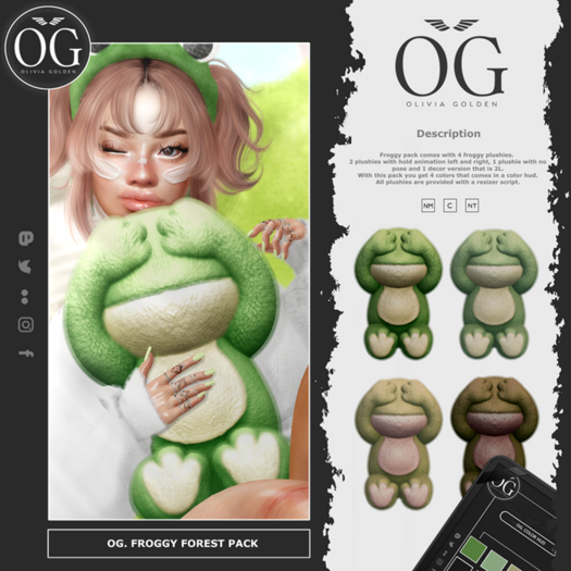 OG. Froggy - Forest Pack