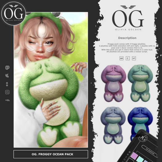 OG. Froggy - Ocean Pack
