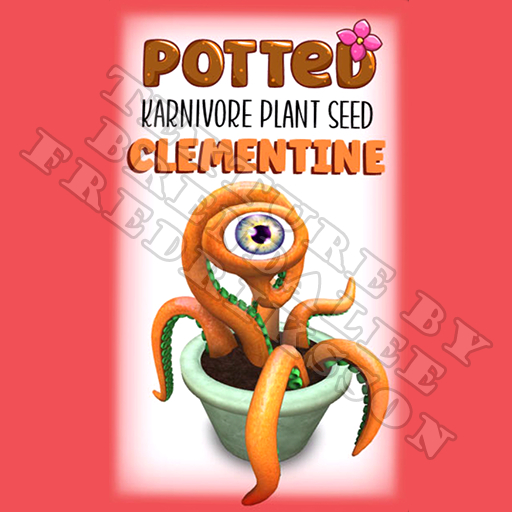 Potted: Karnivore Plant Seed: Clementine (ACTUAL PLANT SEED)