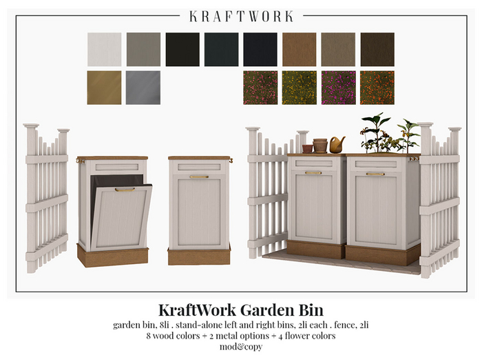 KraftWork Garden Bin