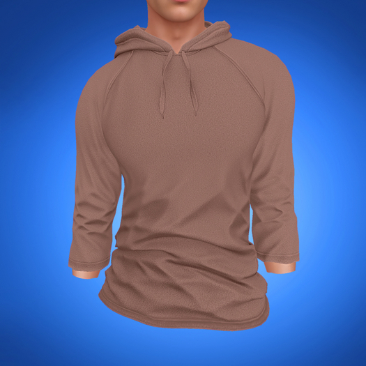 TYLIE // Trev Raglan Hoodie // BEIGE