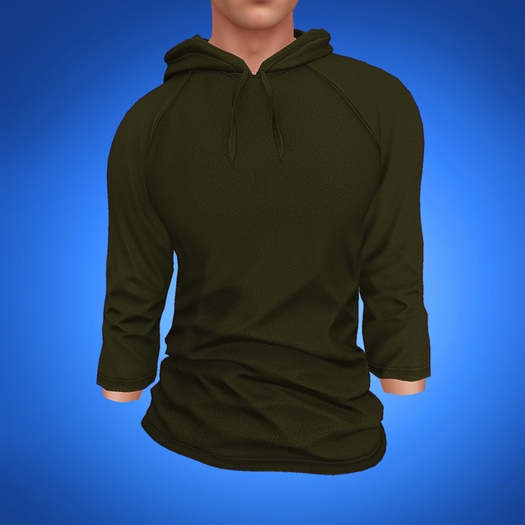 TYLIE // Trev Raglan Hoodie // GREEN