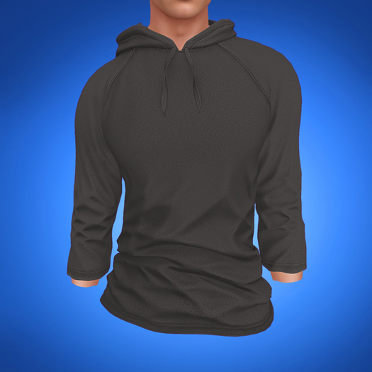 TYLIE // Trev Raglan Hoodie // GREY