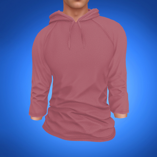 TYLIE // Trev Raglan Hoodie // PINK