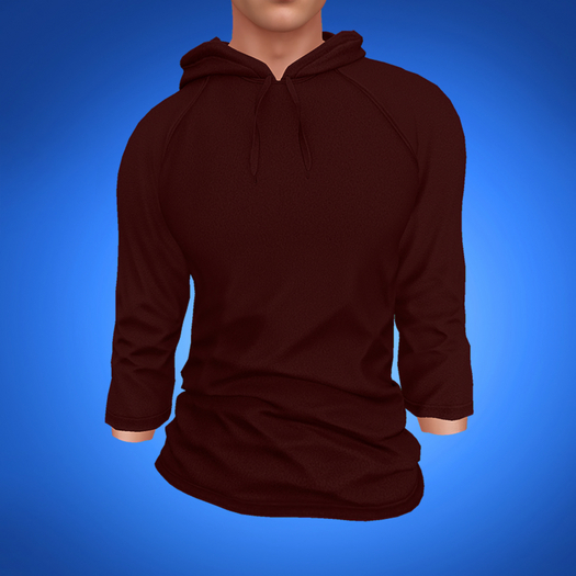 TYLIE // Trev Raglan Hoodie // RED