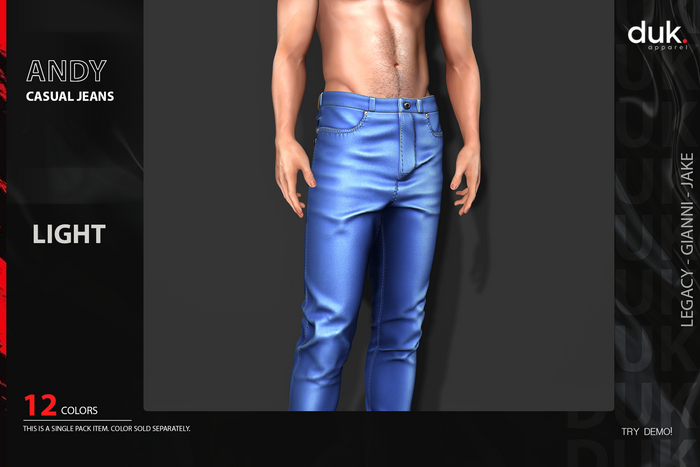 [DUK] - Andy Jeans // Light Color - Wear