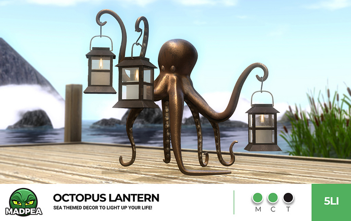 MadPea Octopus Lantern