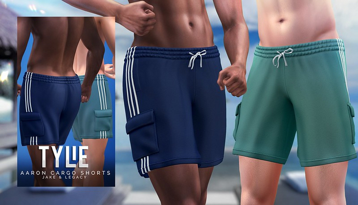 TYLIE // Aaron Cargo Shorts // FATPACK