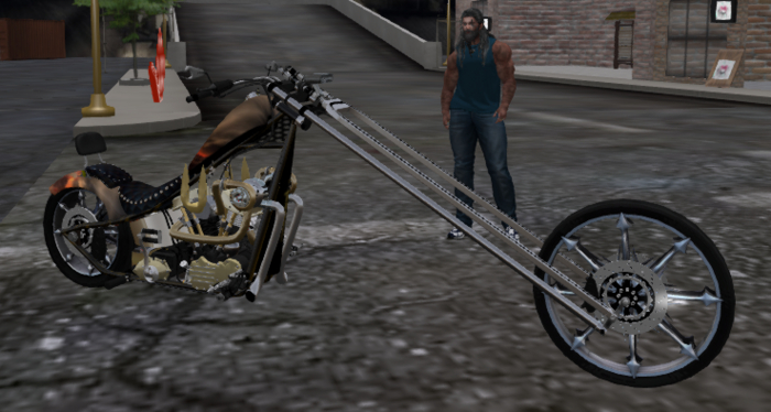 SANNS WASTELAND CUSTOM XTREME CHOPPER
