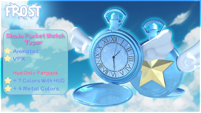 [FROST] Shojo Pocket Watch Typer