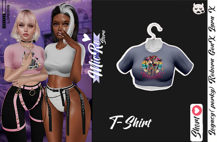 - Micro - T-Shirt Short Jolly skeleton 4