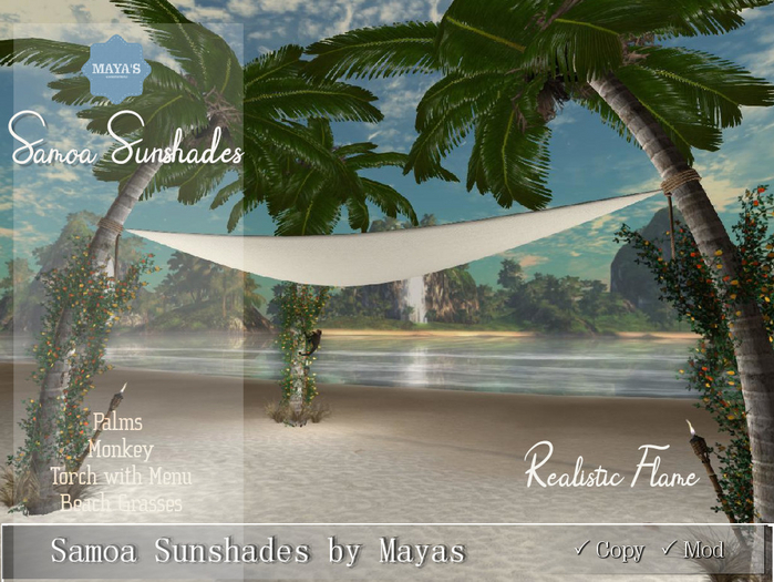 Mayas | Samoa Sunshades 