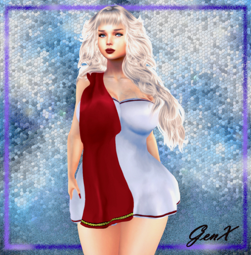 Roman Short dress ~ Gen.X Curvy