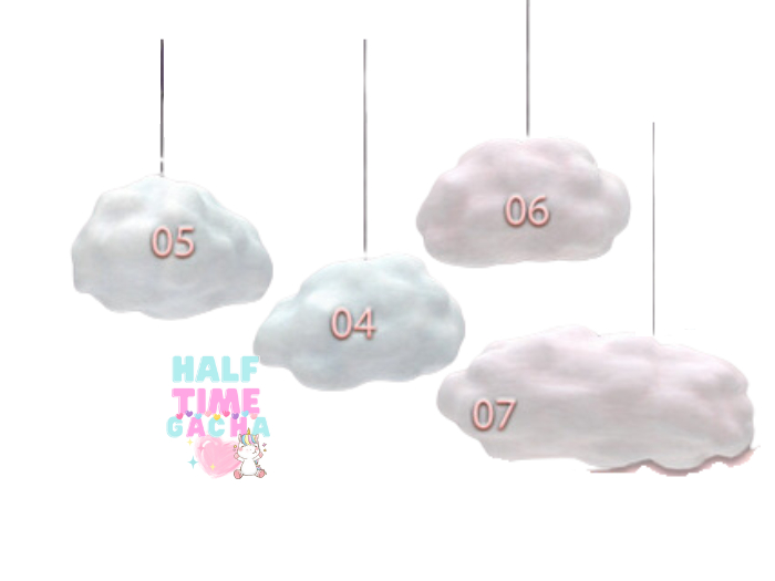 06. Lagom - Clouds&Unicorns Playroom [Cloud pink L]
