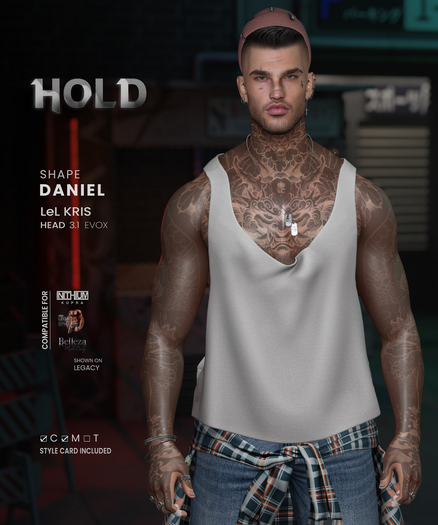 HOLD SHAPES - Daniel - Shape LeLUTKA Kris 3.1 EVOX/LEG/JAK/KAR