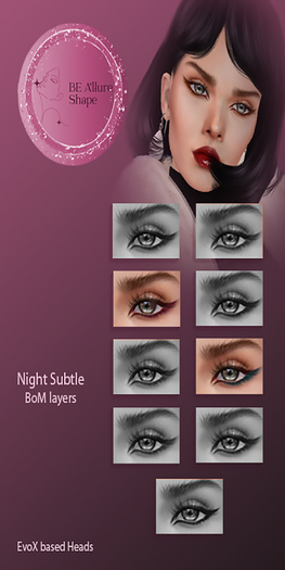 BE Allure Shape - Night Subtle EvoX DEMO (no mod/no trans)