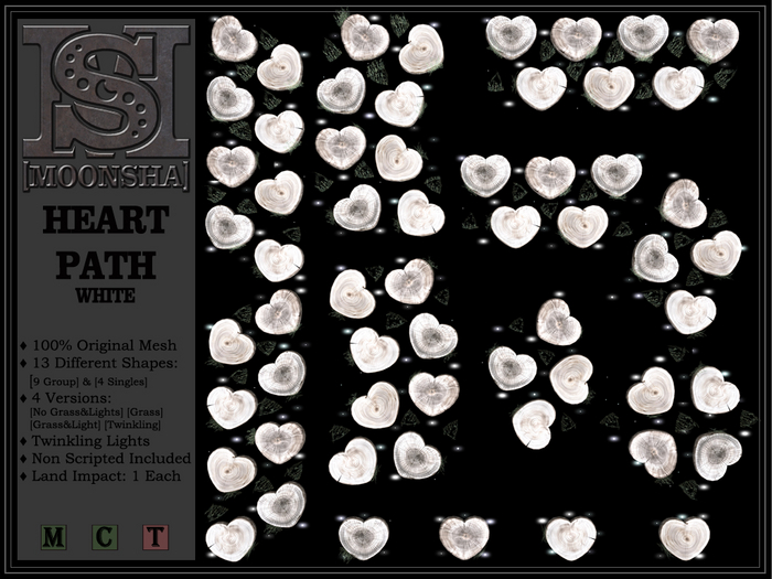 [Moonsha] Heart Path - White