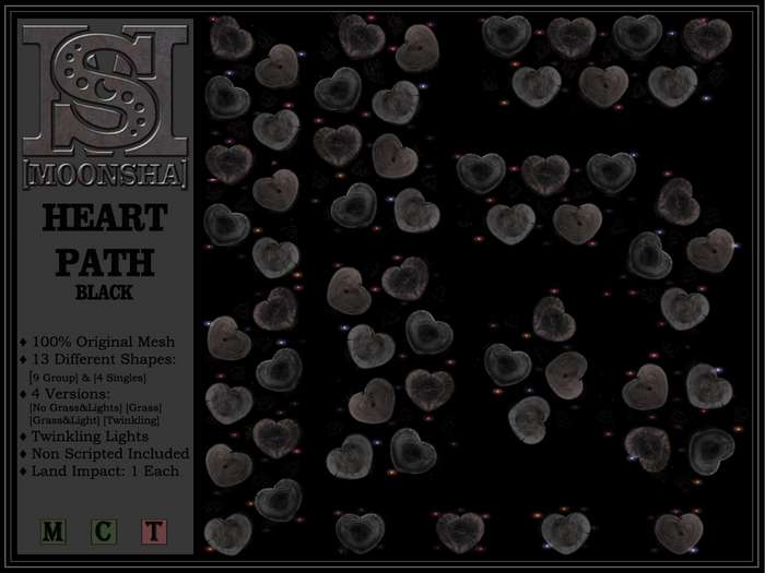 [Moonsha] Heart Path - Black