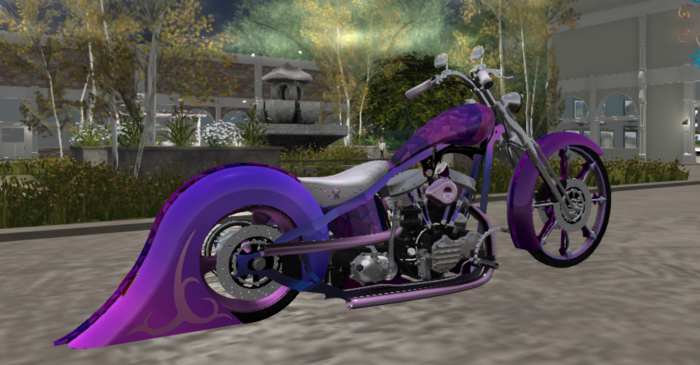 Motorcycle custom bike chopper