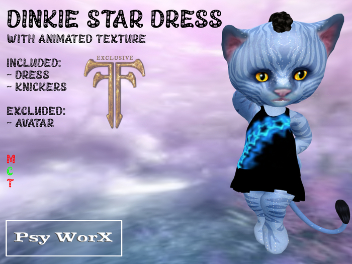 >PsyWorX< Twinkle Dinkie Little Star dress