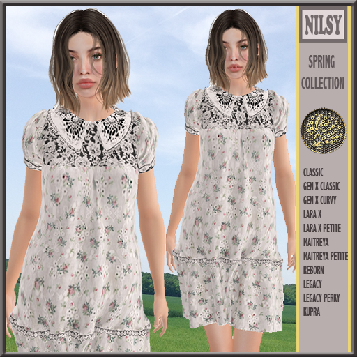 BRODERIE ANGLAISE SPRING DRESS