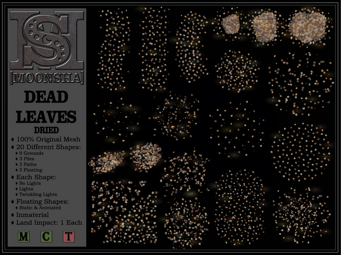 [MoonSha] Dead Leaves - Dried
