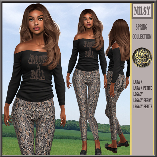 OFFSHOULDER TOP&LEGGINGS