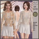 CHIFFON TOP DRESS,2COLORS