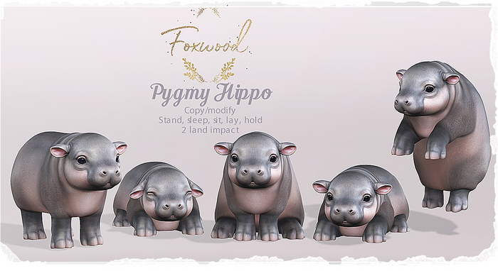 Foxwood - Pygmy Hippo