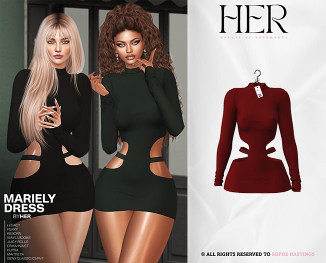 HER - MARIELY DRESS - V8