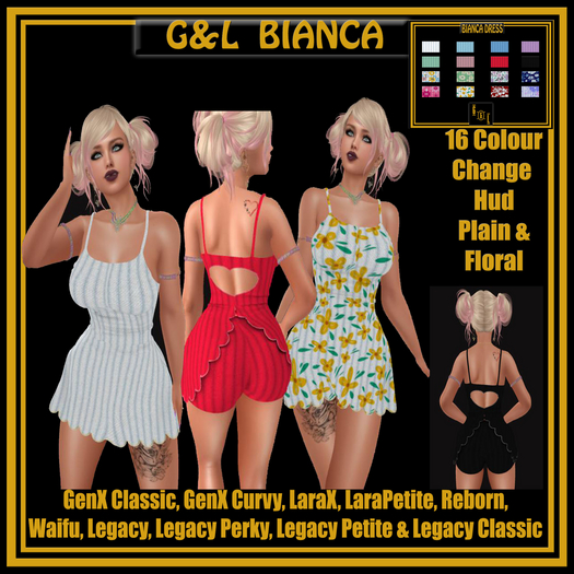 G&L BIANCA DRESS