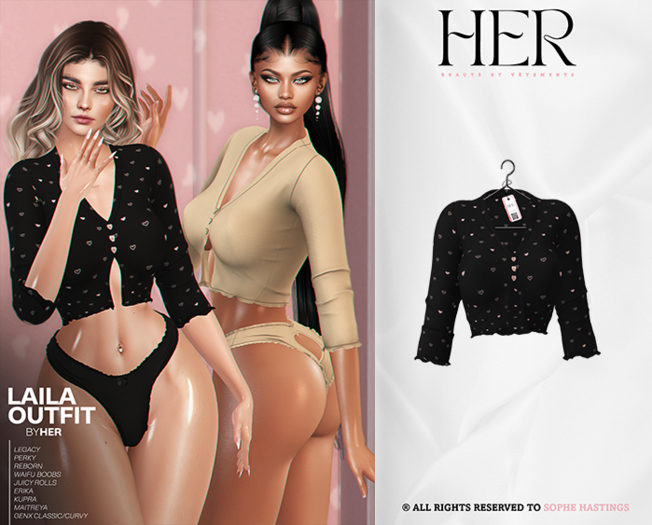 HER - LAILA BLOUSE - V13