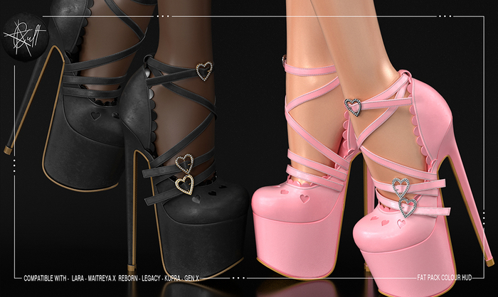 : CULT : Gia High Heels V2 Fatpack 1.1