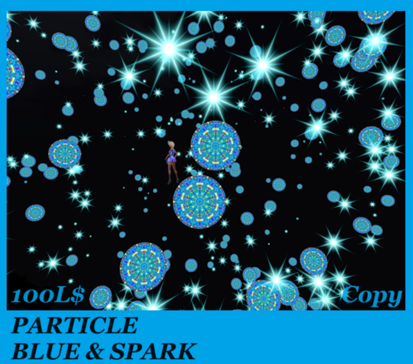 PARTICLE BLUE & SPARK