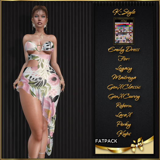 [KStyle] EMILY DRESS - FATPACK #1