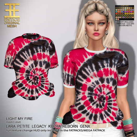 Entice - Light My Fire Tops - Dyes - Fuchsia