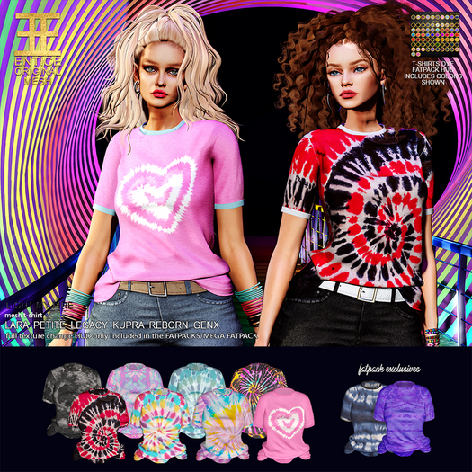 Entice - Light My Fire Tops - Dye FATPACK