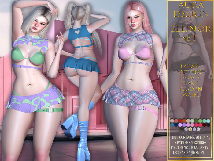 [Aura Design] Ellinor Set/FATPACK