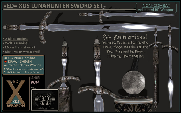 =ED= XDS - LUNAHUNTER SWORD - [=]
