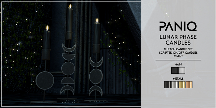 PANIQ - Lunar Phase Candles