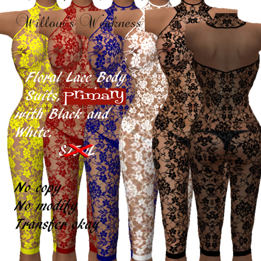 Floral Body Suit, Primary