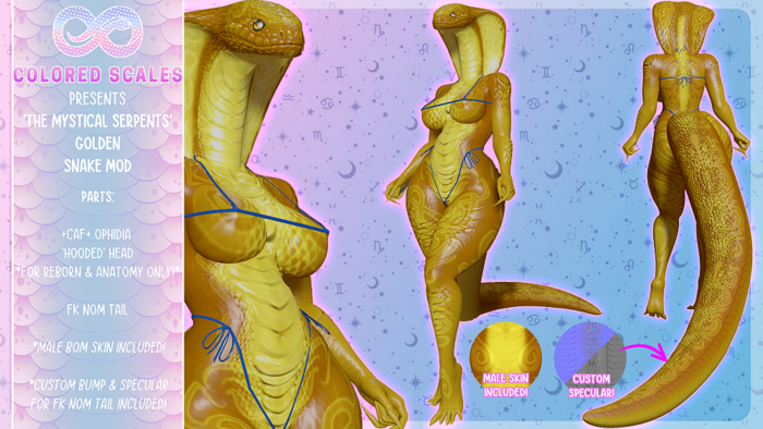:SS: MYSTICAL GOLDEN SNAKE MOD