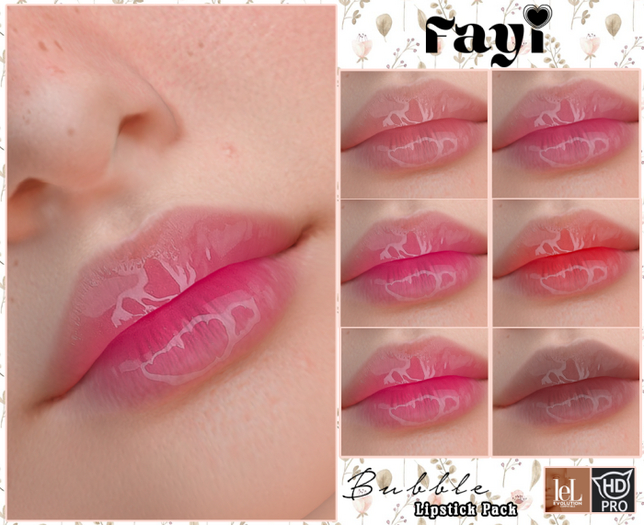 Fayi. Bubble Lipstick - DEMO