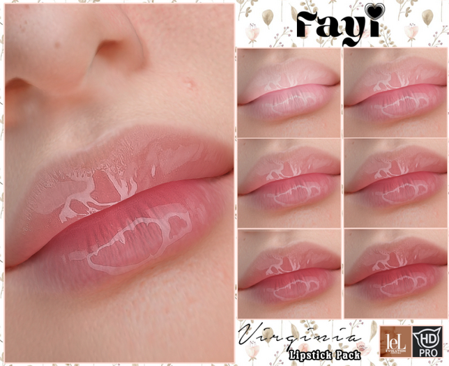 Fayi. Virginia Lipstick - DEMO